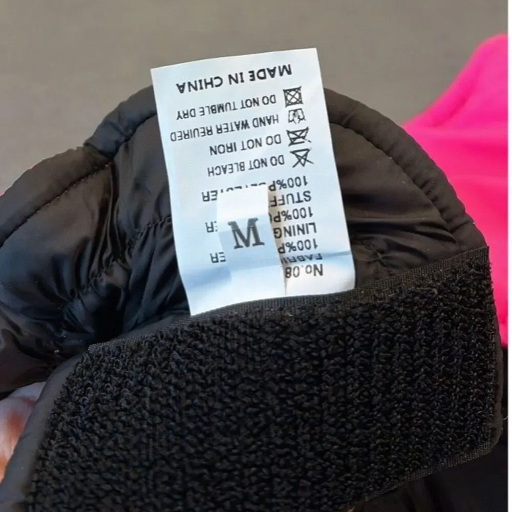 Pink Dog Puffer Vest Size M
